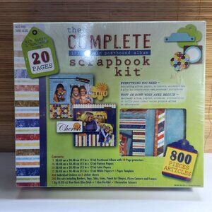 Scrapbook Kit Westrim 800 Pieces 2006 The Complete 12 x 12 Postbound Album NEW